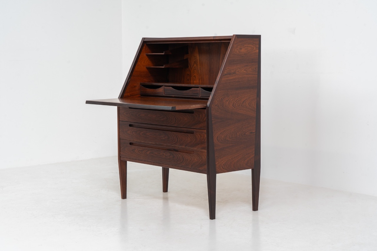 “No. 63” secretary by Kai Kristiansen for Torring Møbelfabrik (Denmark, 1960s). - Madera - Años 60