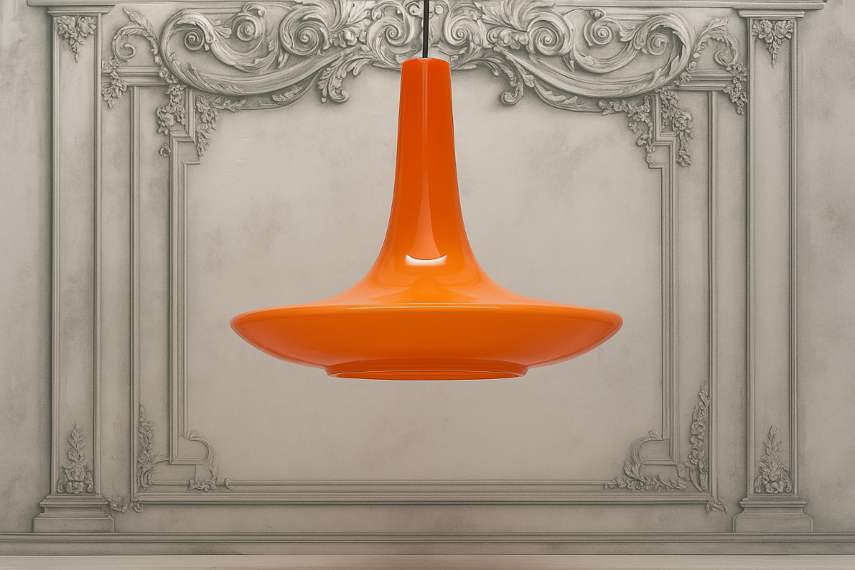 Suspension "Tulip" diam.50-Peill & Putzler - années 60 - Allemagne