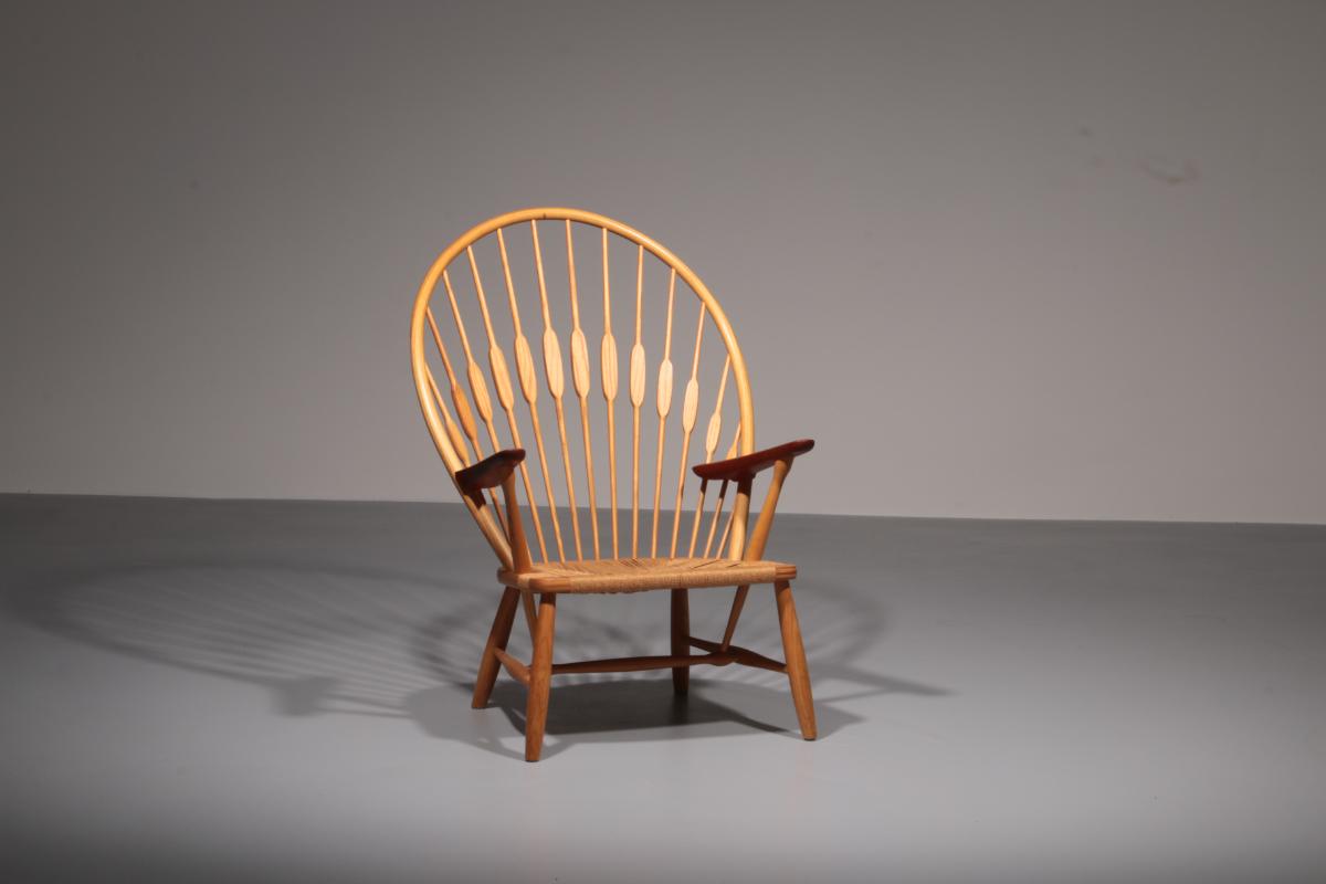 Hans J. Wegner JH-550 Peacock Chair for Johannes Hansen, 1960 Denmark - Wood - 1960s