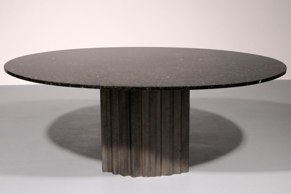Max Papiri Marble Granite Table for Studio A, 1970s - Marble - 1970s