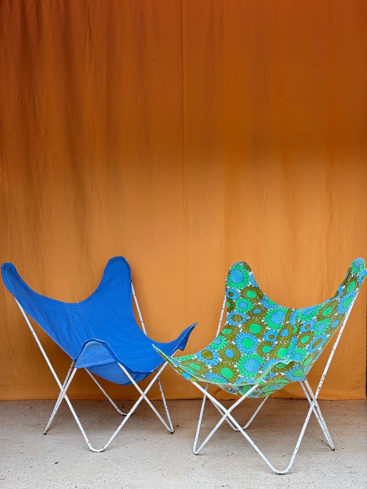 Fauteuils butterfly AA - Métal - Années 60