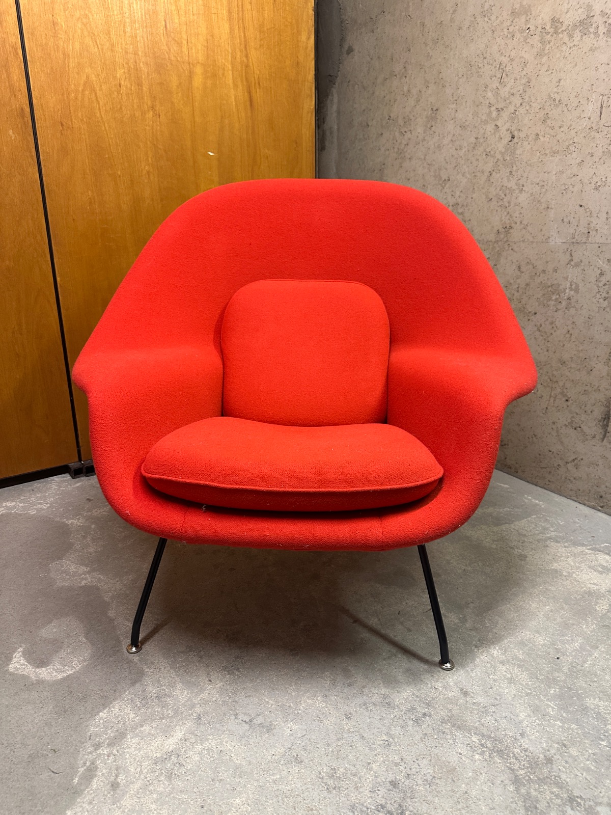 Un "Womb Chair" de Eero Saarinen