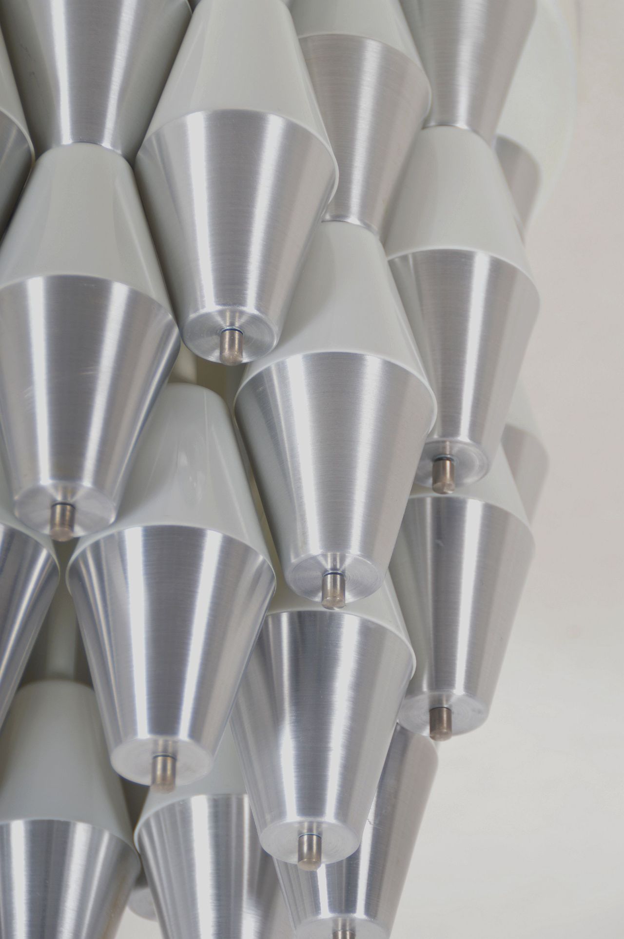 Rare “Ludiek” Ceiling Lamp by RAAK, 1960s - Aluminium - 1960s