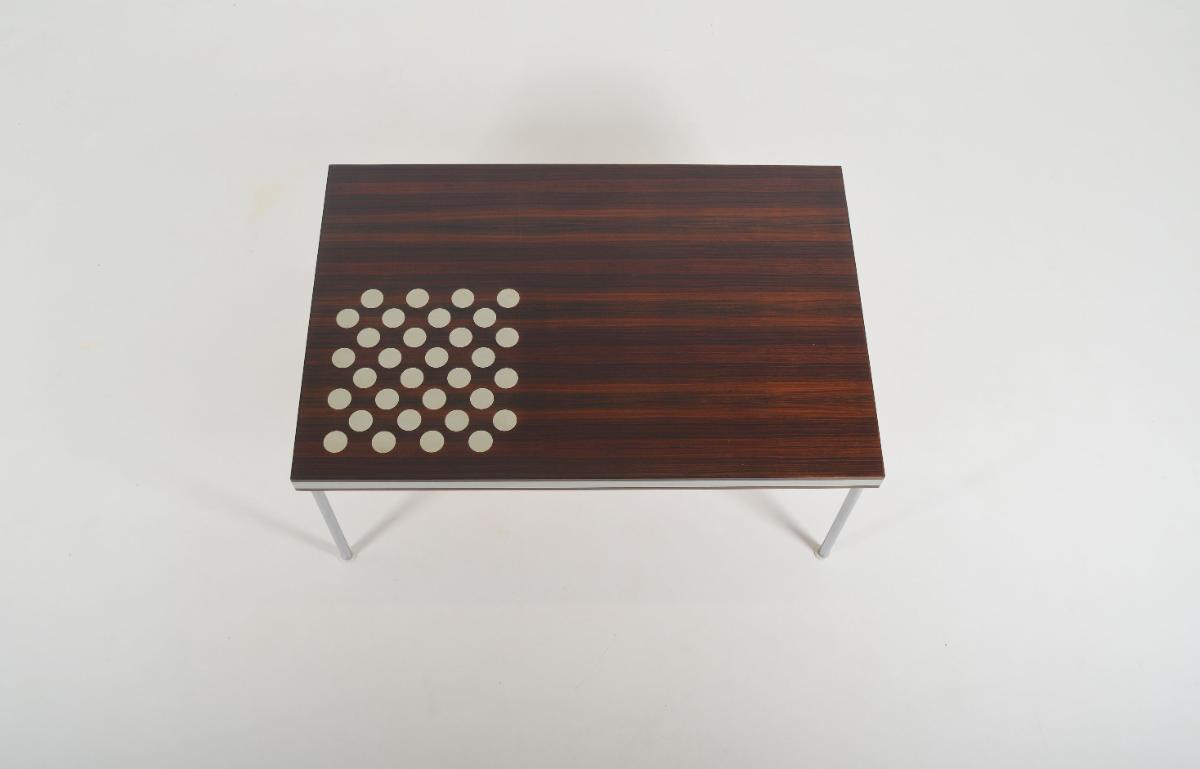 Chess coffee table designed by Poul Cadovius for France & Son, 1965