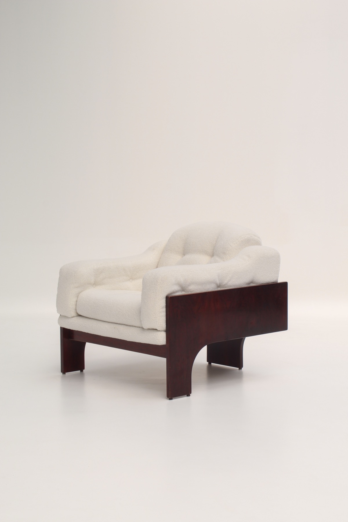 Fauteuil Oriolo par Claudio Salocchi, ed. Sormani - Bois - Années 60