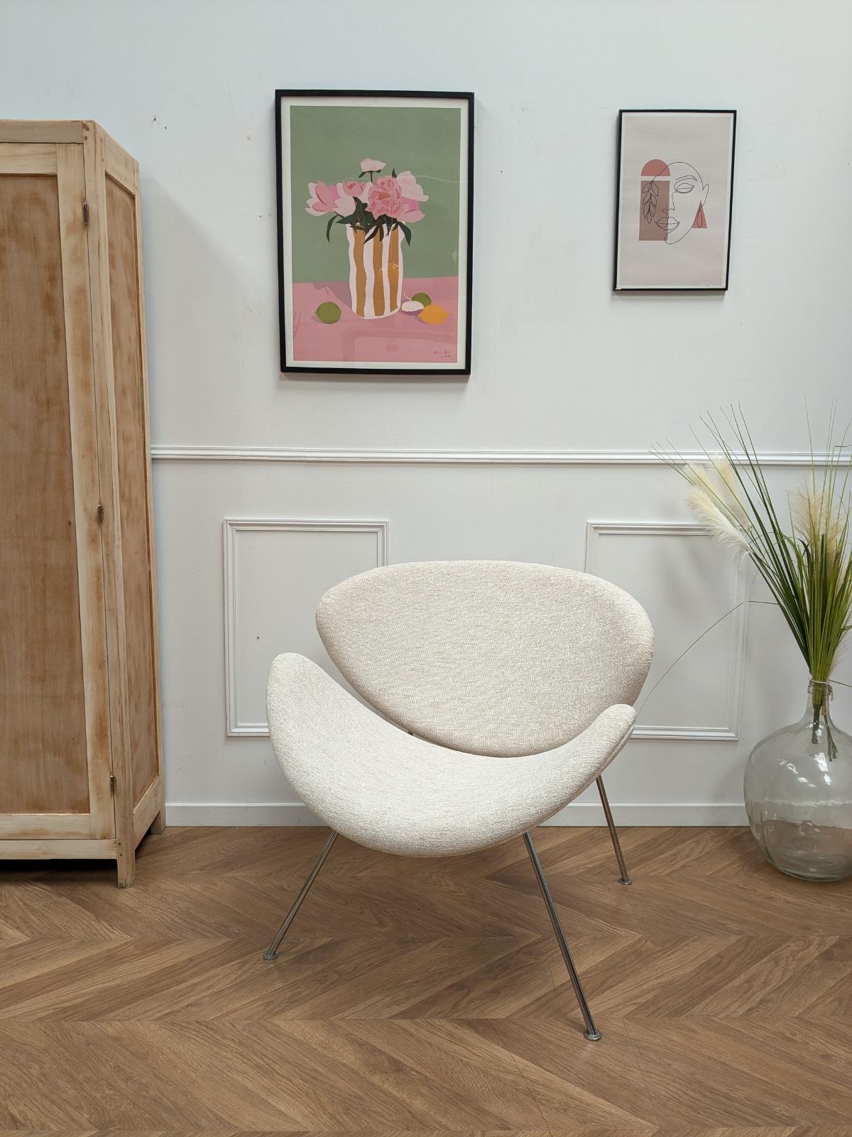 Un fauteuil "Orange slice" par Pierre Paulin pour Artifort