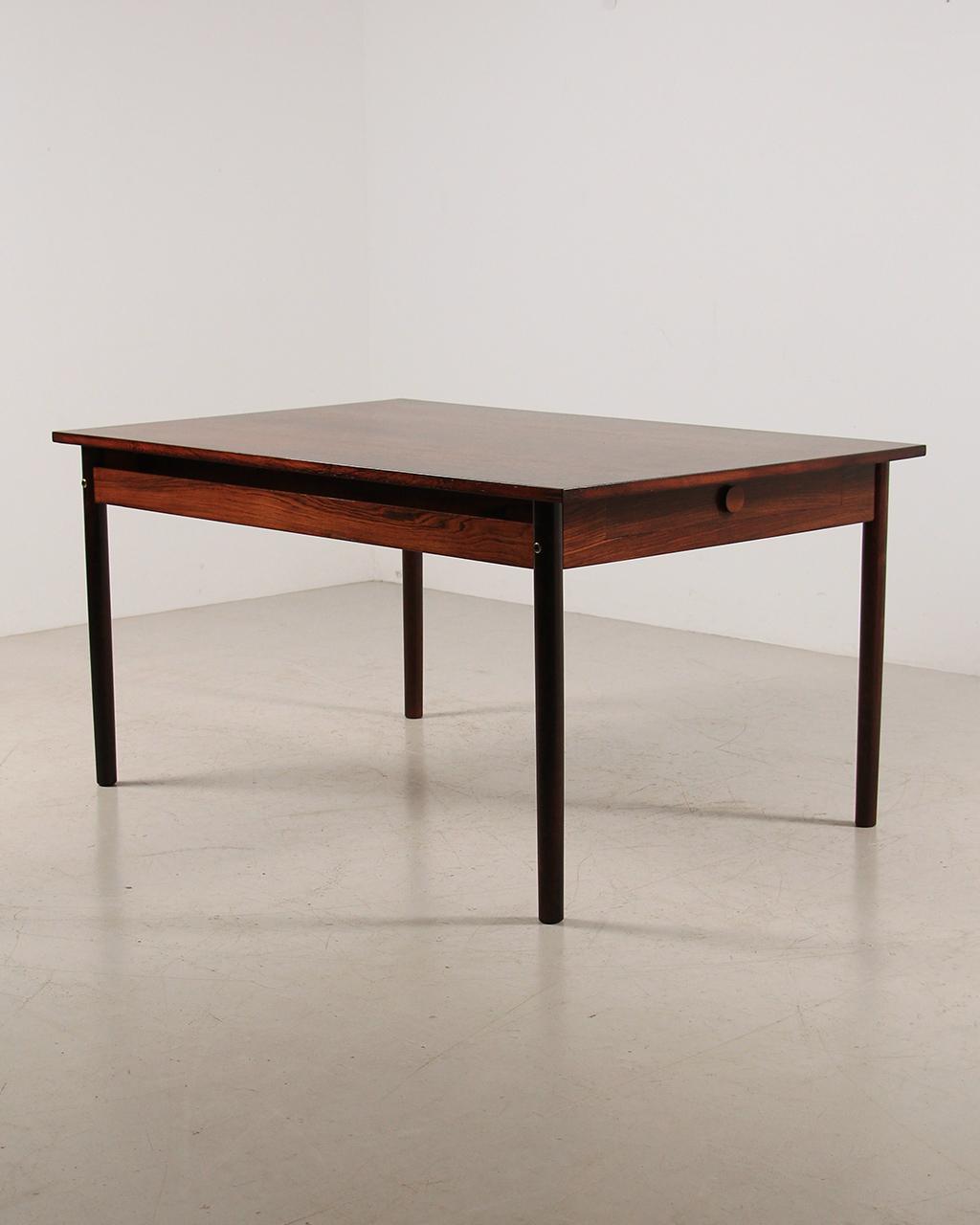 Table à manger Palissandre H. Sigh&Son - Bois - Années 60