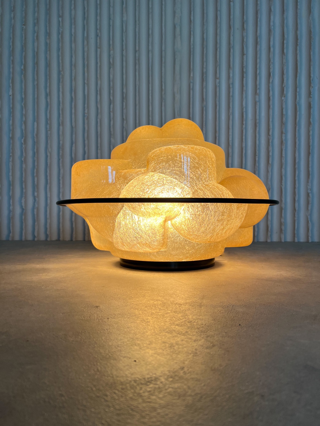 Profiterole floor/table lamp by Sergio Asti for “Martinelli Luce”