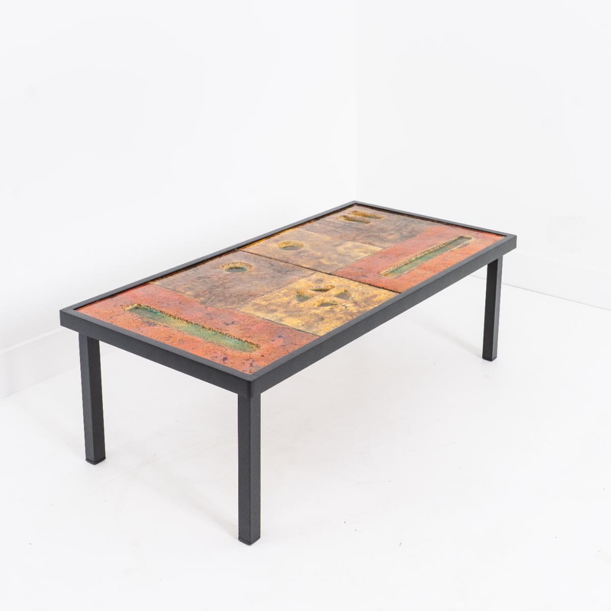 Table basse Robert et Jean Cloutier Attr. - Ceramic - 1960s