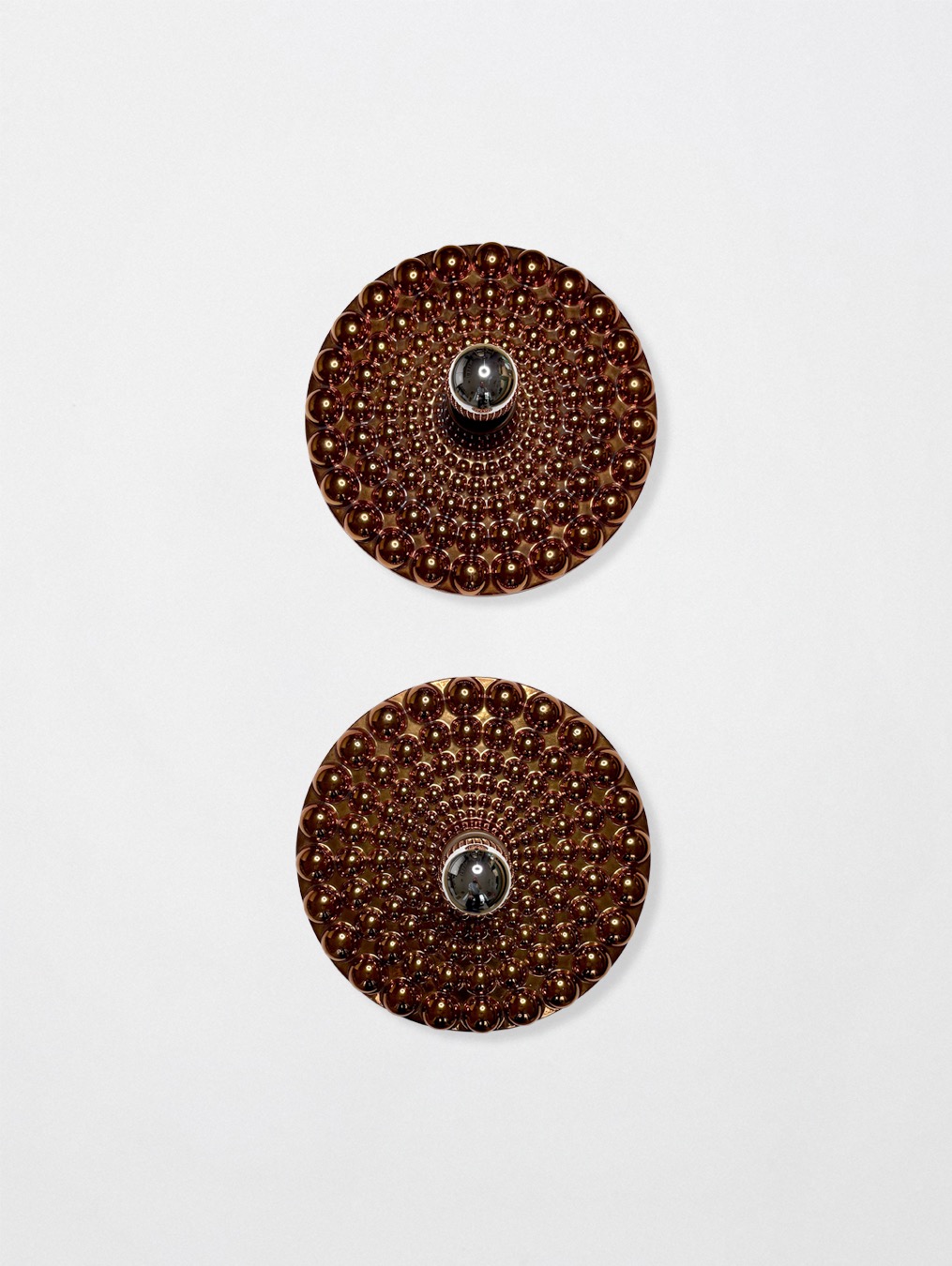 Appliques céramiques années 70 cuivres - Céramique - Années 70