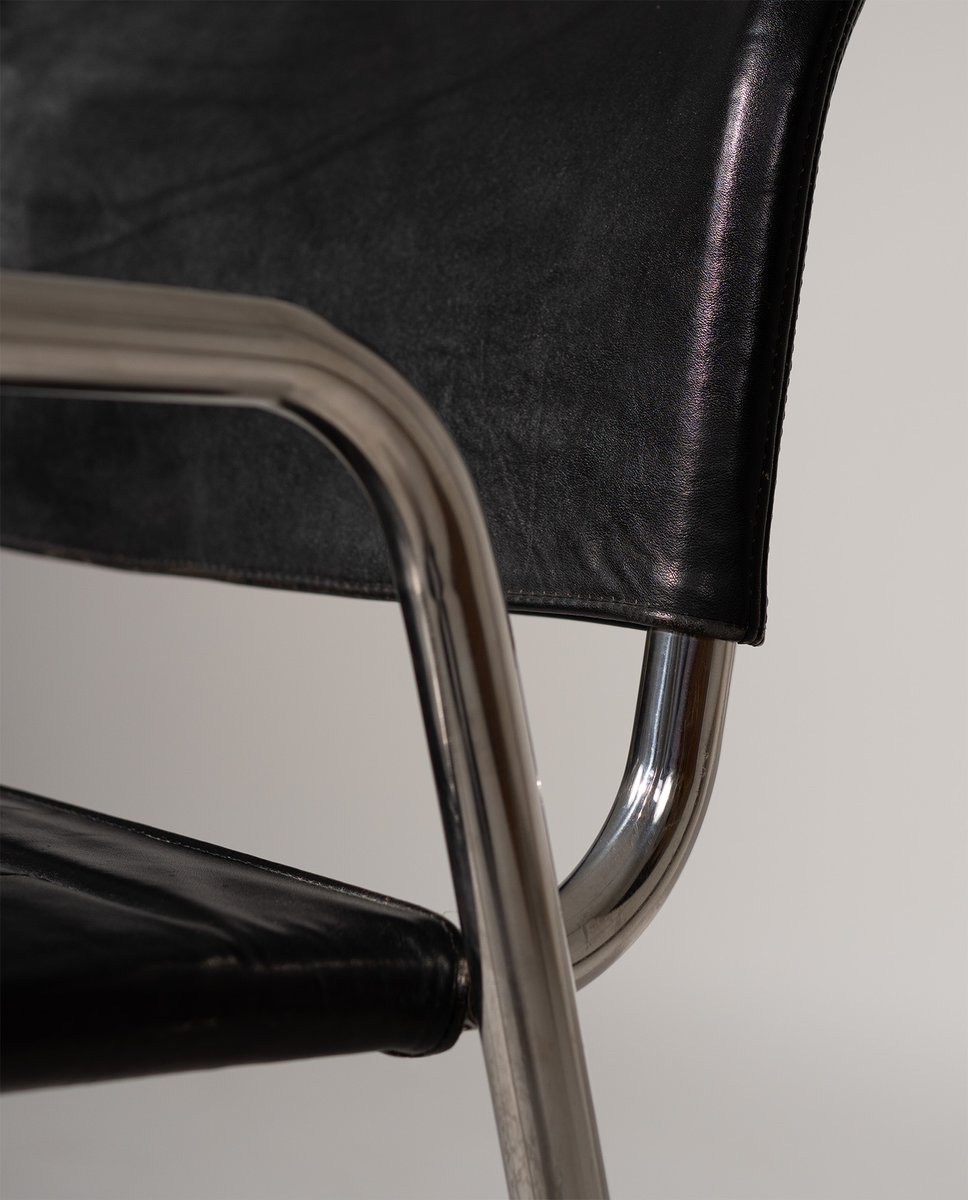 Castiglia chairs designed by Achille Castiglioni for Zanotta, 1970s.