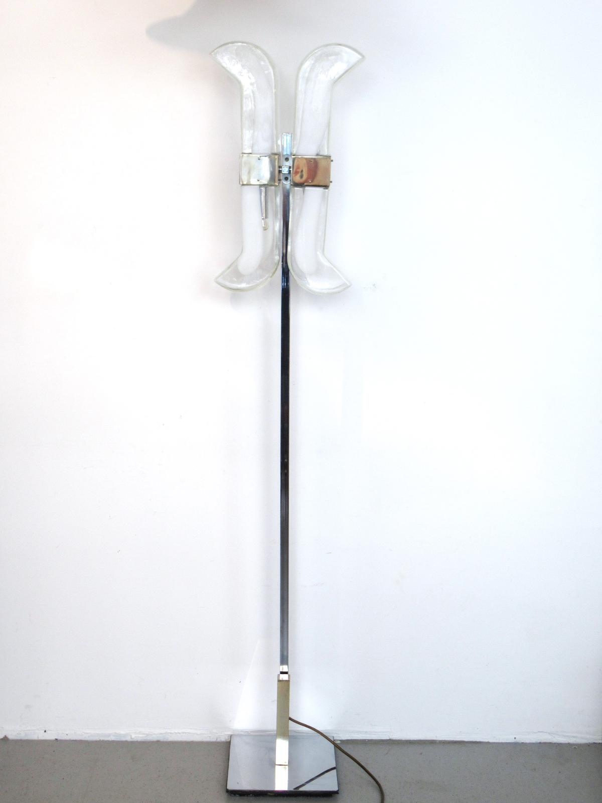 Lampadaire Murano Années 60